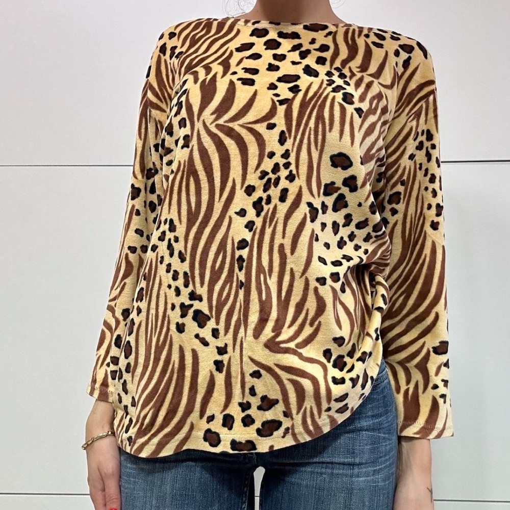 Miss Sixty Animal Print Women's Top
